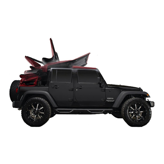 myTop Jeep life Owner's Manual