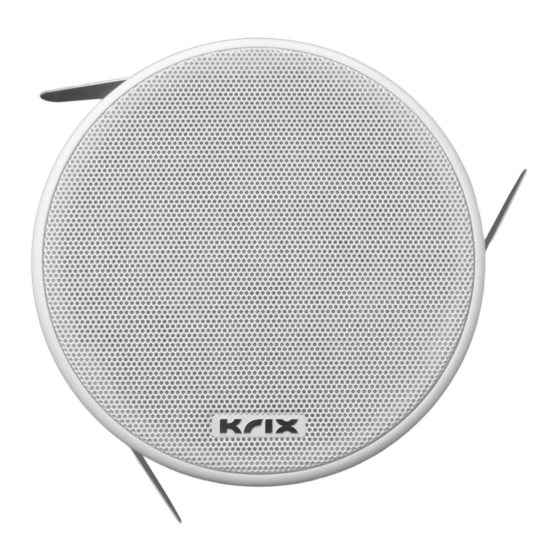 Krix IC-20 Installation Manual