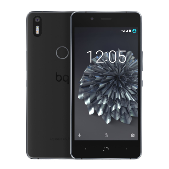 bq Aquaris X5 Plus Quick Start Manual