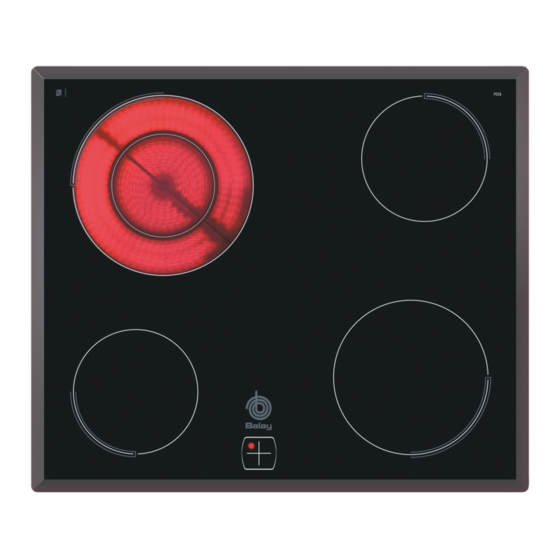 BALAY 3EF700X Instructions For Use Manual