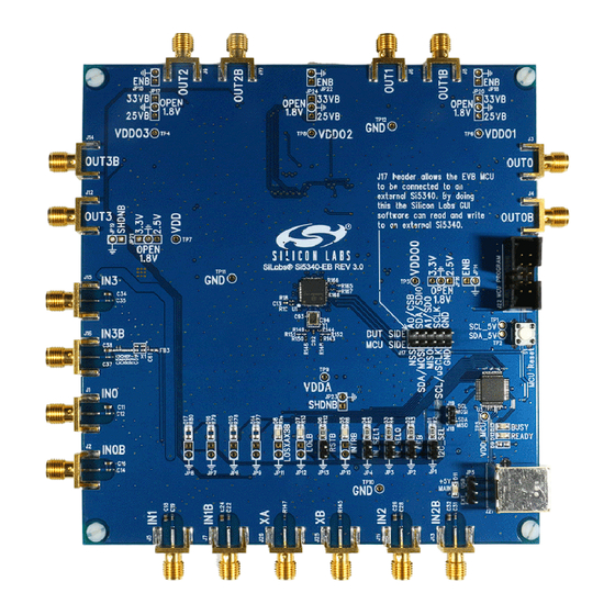 Silicon Laboratories Si5340-EVB User Manual