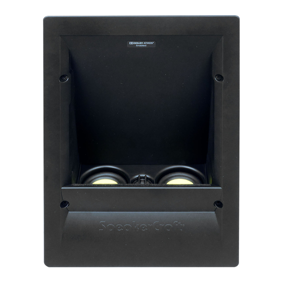 SpeakerCraft ATX100 Owner's Manual