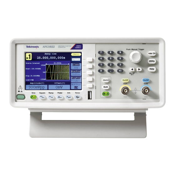 Tektronix AFG1022 Technical Reference