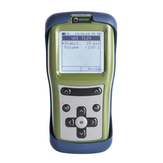 Seitron GAS T ONE Use And Maintenance