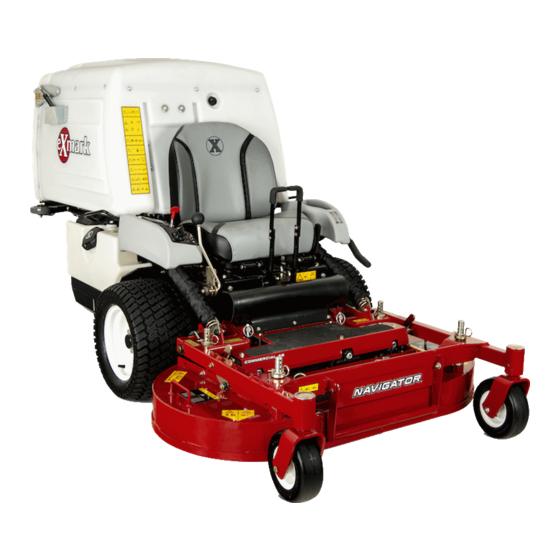 Exmark NAVIGATOR Setup Instructions