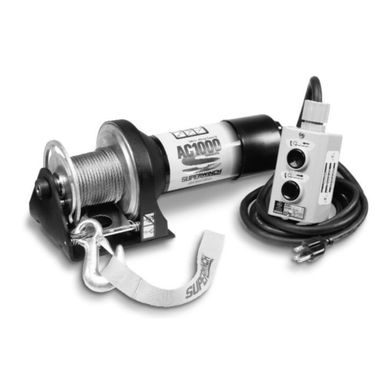Superwinch AC1000 Owner's Manual
