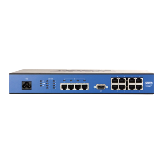 ADTRAN jobAid NetVanta 838T Quick Start Manual