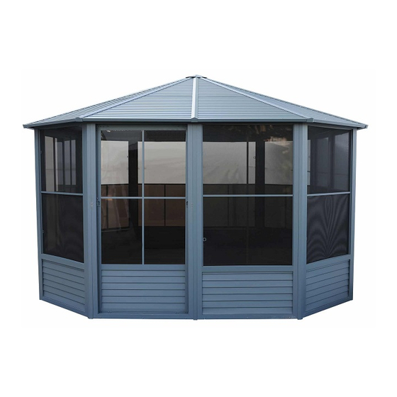 Gazebo penguin FLORENCE 41212MR-GP-12 Instruction Manual