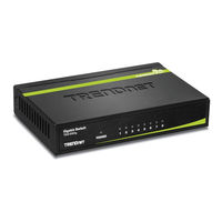 Trendnet TEG-S80g Quick Installation Manual