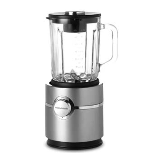 Morphy Richards Blender Instructions Manual