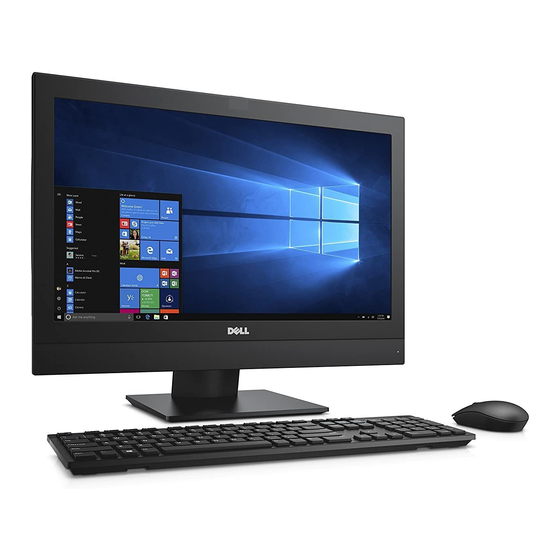 Dell OptiPlex 5250 Quick Start Manual