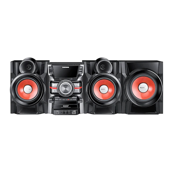 Samsung MX-D750D User Manual