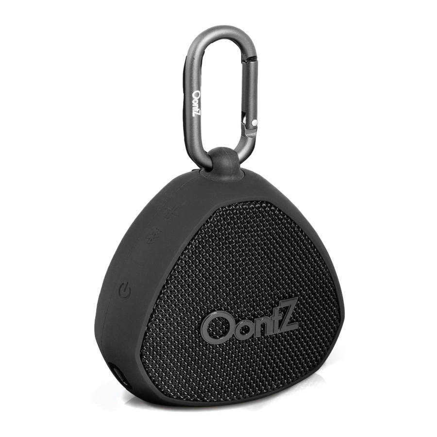 OontZ Clip - Wireless Portable Bluetooth Speaker Manual | ManualsLib