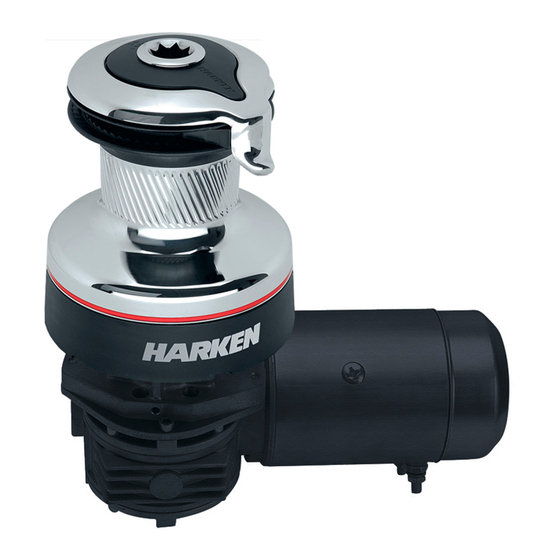 Harken Radial Winch 70.2 ST Installation And Maintenance Manual