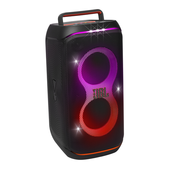 JBL PARTYBOX CLUB 120 Quick Start Manual