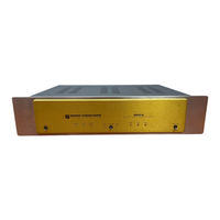 Sonic Frontiers SFD-2 MK-II Owner's Manual
