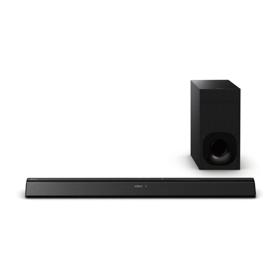 Sony SA-CT380 Service Manual