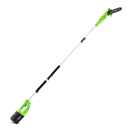 GreenWorks GD60PS Operator's Manual