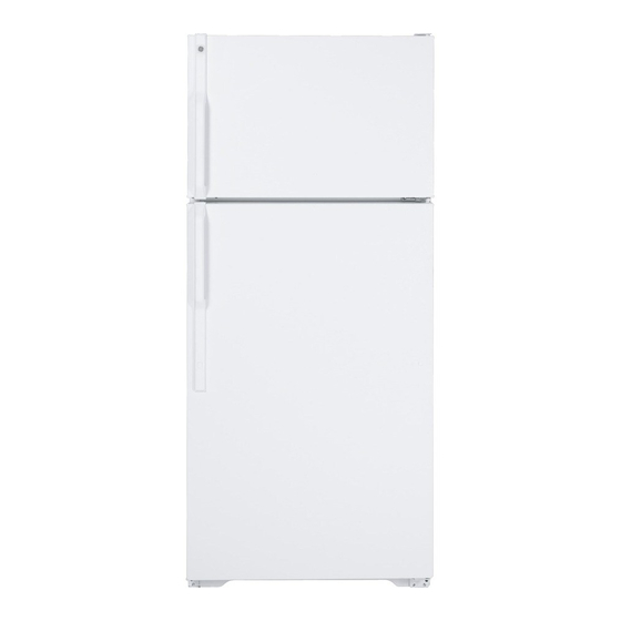GE Top-Freezer 19 Owner's Manual And Installation Instructions