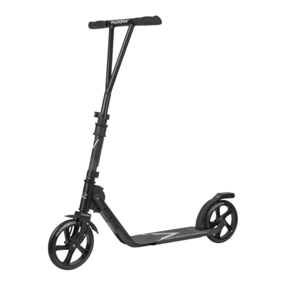 Hudora Exklusiv Edition BigWheel 14119/00 Instructions On Assembly And Use