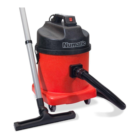Numatic NV-450 Owner's Instructions Manual