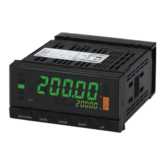 Omron K3HB-P User Manual