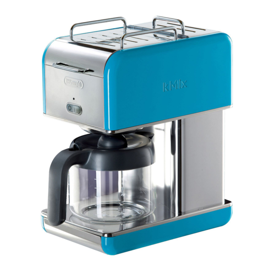 DeLonghi DCM02OR Quick Start Manual