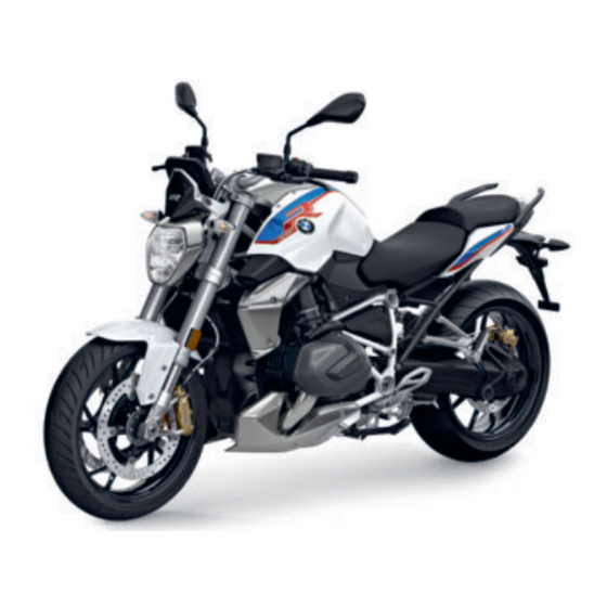 BMW Motorrad R 1250 R Roadster Motorcycle Manuals