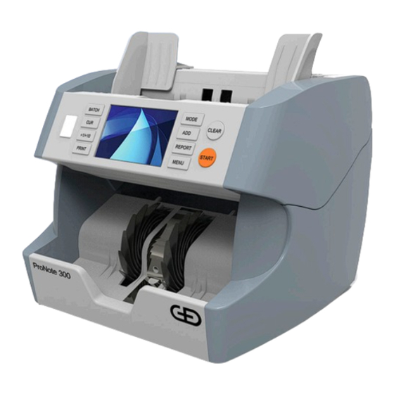 Giesecke & Devrient ProNote 300 User Manual