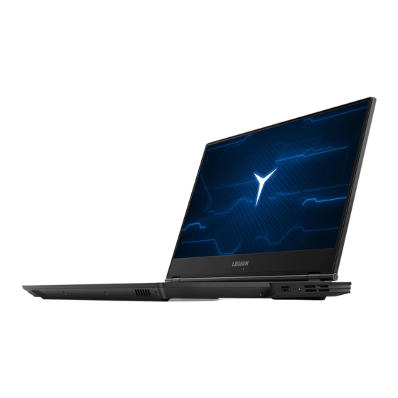 Lenovo Legion Y7000 2019 Manuals