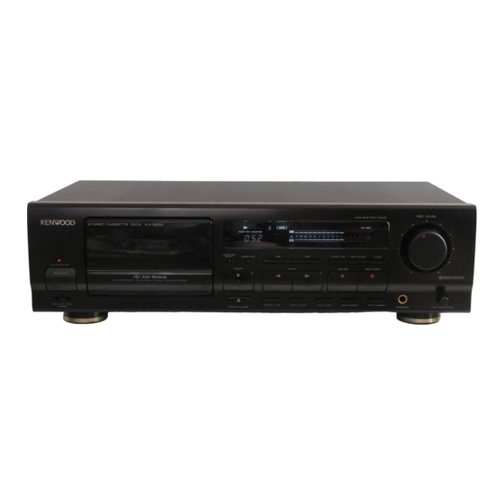 Kenwood KX-5550 Instruction Manual