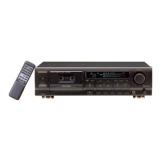 Kenwood KX-5550 Instruction Manual