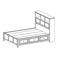 Whittier Wood Furniture McKenzie 1370AFCAFl Assembly Instructions Manual