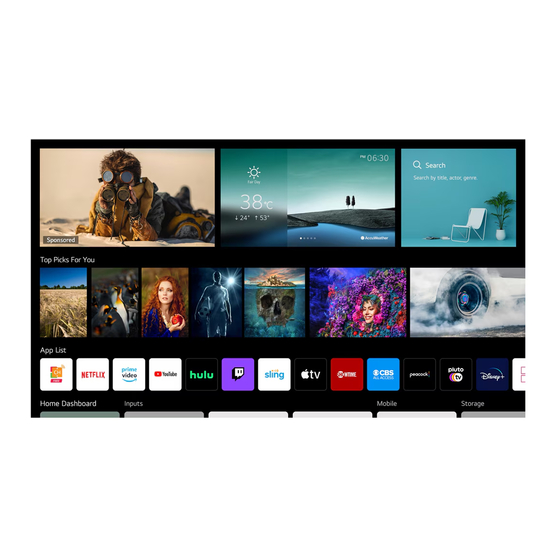 LG webOS 6.0 User Manual