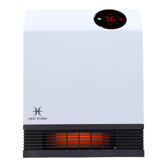Heat Storm Hs–1000-WX Operational Manual