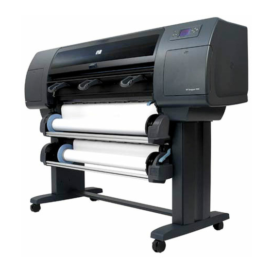 HP Designjet 4500 Series Hardware Installation Manual