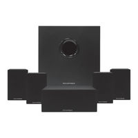 Monoprice Premium 5.1-Ch.Home Theater System with Subwoofer User Manual