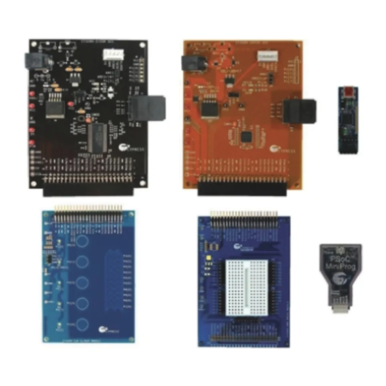 Cypress CY3280-BK1 Quick Start Manual