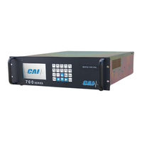CAI 700 Series Operator's Manual