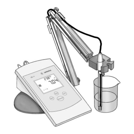 Sartorius PB-11 Operation Manual