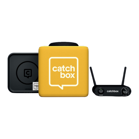 Catchbox Lite User Manual
