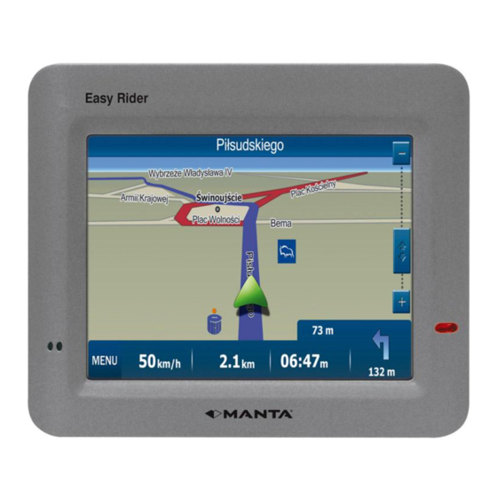 Manta Easy Rider GPS-070 User Manual