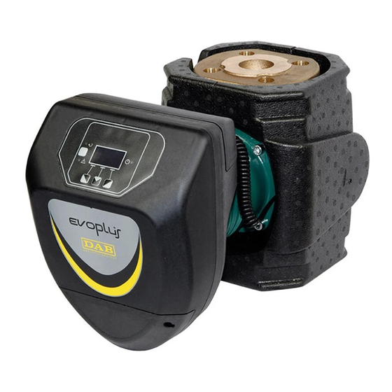 DAB EVOPLUS Instruction For Installation And Maintenance