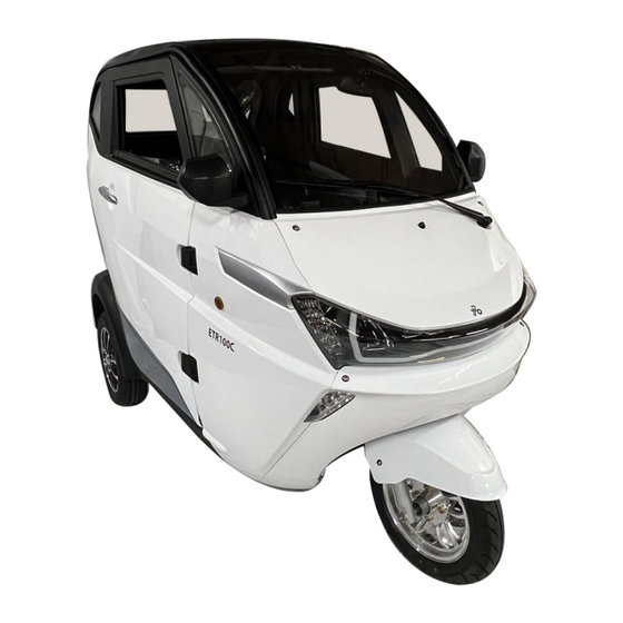 eTrikeCo ETR100C Owner's Manual