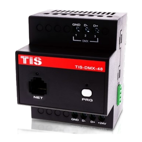 TIS -DMX-48 Installation Manual