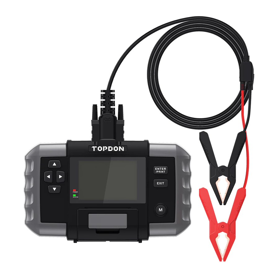 Topdon BT600 - Battery Tester Manual