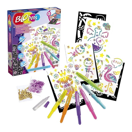 Lansay BLO pens Instructions Manual