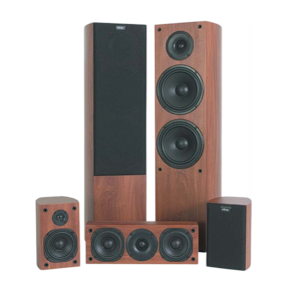 Eltax Surround Loudspeakers 5-pack MovieMaxx Specifications