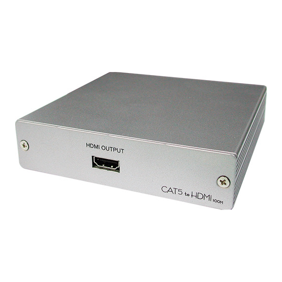 Cypress CA-HDMI100R Operation Manual