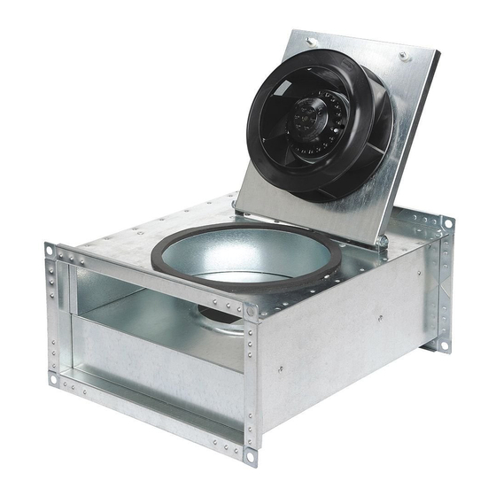 Fantech FRD Series Installation Instructions